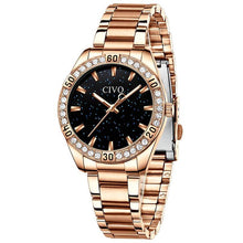 Load image into Gallery viewer, 8118C | Quartz Women Watch | Stainless steel Band-megalith watch