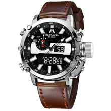 Laden Sie das Bild in den Galerie-Viewer, 8229M | Quartz Men Watch | Leather Band-megalith watch