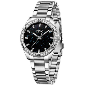 8118C | Quartz Women Watch | Stainless steel Band-megalith watch