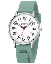 Load image into Gallery viewer, Quartz Women Watch | Rubber Band | CIVO 8144C-megalith watch