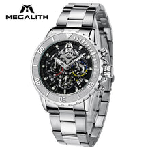 Load image into Gallery viewer, Chronograph Watch | Stainless Steel Band | 8288M-megalith watch