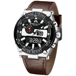 8230M | Quartz Men Watch | Leather Band-megalith watch