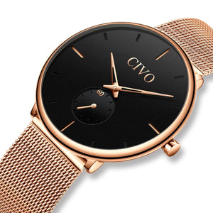 0124C | Quartz Men Watch | Mesh Band