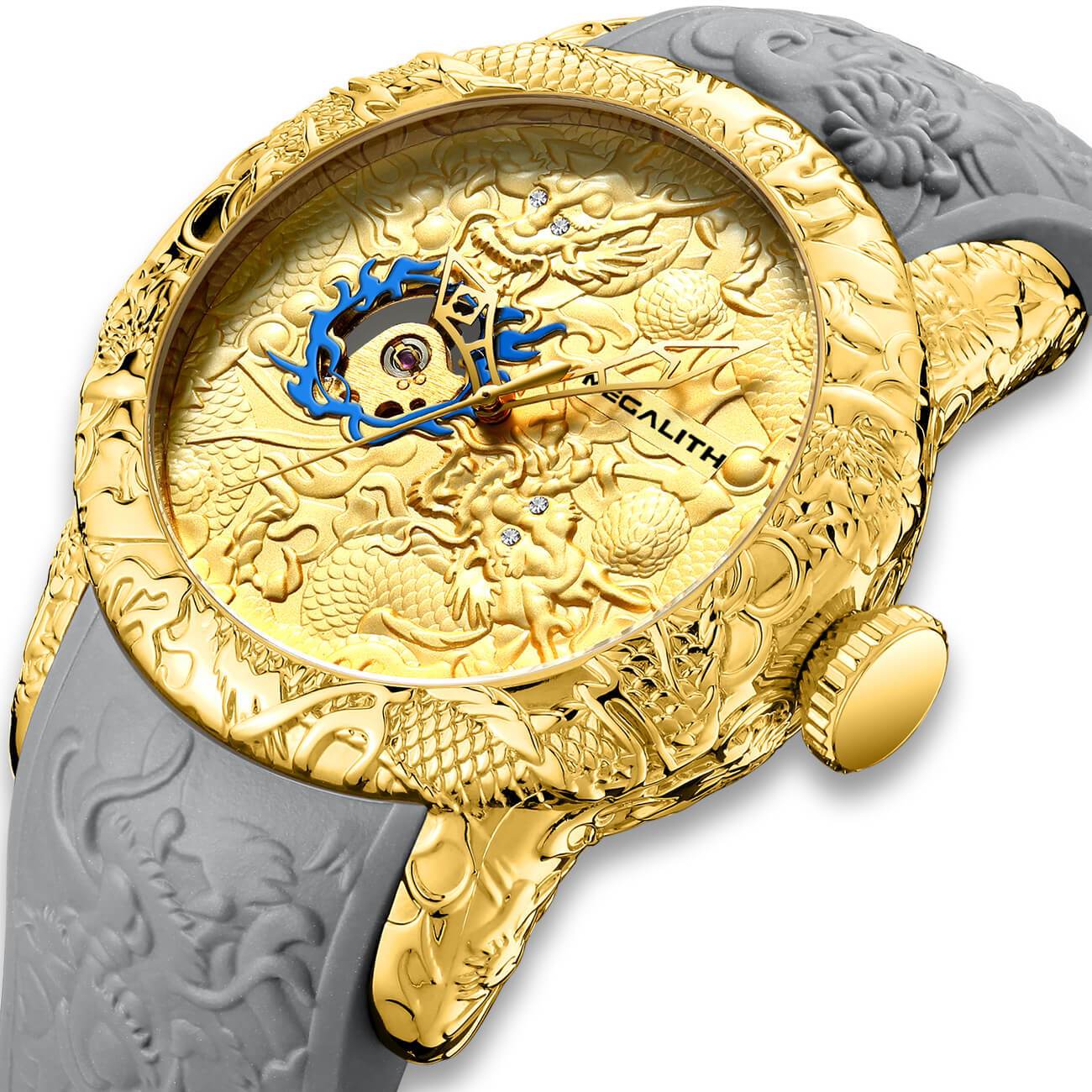 8041M Mechanical Men Watch Rubber Band – Fashion