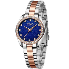 Load image into Gallery viewer, 8119C | Quartz Women Watch | Stainless steel Band-megalith watch