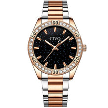 Laden Sie das Bild in den Galerie-Viewer, 8118C | Quartz Women Watch | Stainless steel Band-megalith watch