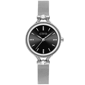 8121C | Quartz Women Watch | Mesh Band-megalith watch