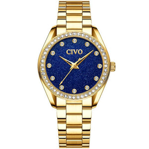 8119C | Quartz Women Watch | Stainless steel Band-megalith watch
