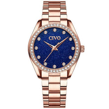 Load image into Gallery viewer, 8119C | Quartz Women Watch | Stainless steel Band-megalith watch