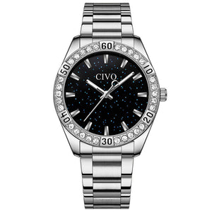 8118C | Quartz Women Watch | Stainless steel Band-megalith watch