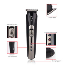 Load image into Gallery viewer, Hair Shaver 3 in 1 Rechargeable Shaver Hair Trimmer Rechargeable Electric Nose Hair Clipper Professional Beard Razor Haircut Cutting Machine