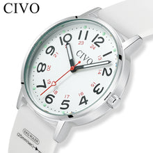 Load image into Gallery viewer, Quartz Women Watch | Rubber Band | CIVO 8144