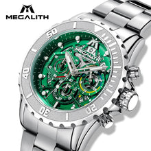 Load image into Gallery viewer, Chronograph Watch | Stainless Steel Band | 8288M-megalith watch