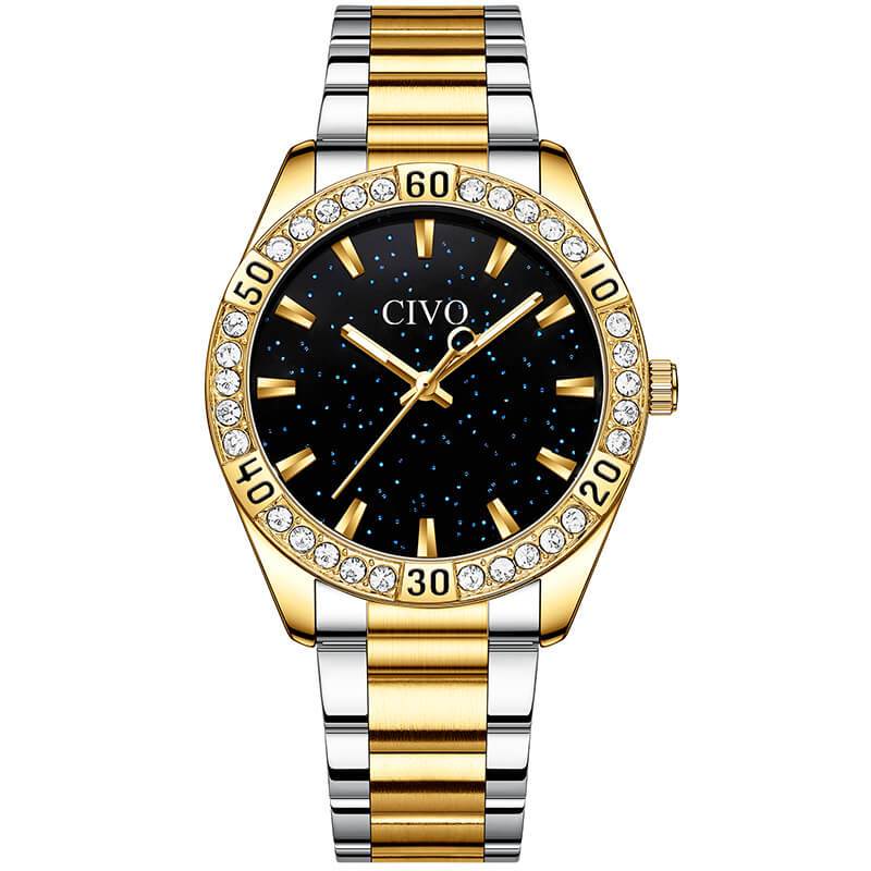 8118C | Quartz Women Watch | Stainless steel Band-megalith watch