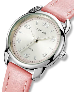 P2278 | Quartz Women Watch | Leather Band-megalith watch