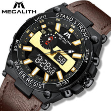 Laden Sie das Bild in den Galerie-Viewer, 8230M | Quartz Men Watch | Leather Band-megalith watch