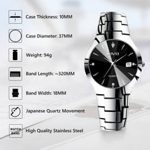 Load image into Gallery viewer, 0104C | Quartz Men Watch | Stainless Steel Band