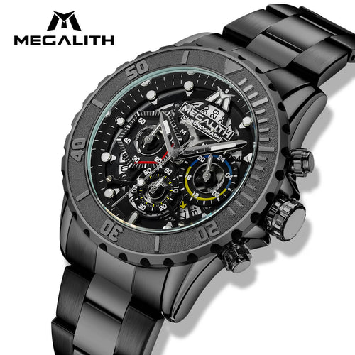 Chronograph Watch | Stainless Steel Band | 8288M-megalith watch