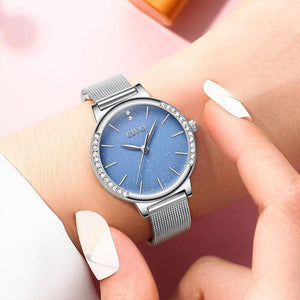 8115C | Quartz Women Watch | Mesh Band-megalith watch