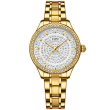 Laden Sie das Bild in den Galerie-Viewer, 8113C | Quartz Women Watch | Stainless steel Band-megalith watch