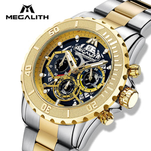 Chronograph Watch | Stainless Steel Band | 8288M-megalith watch