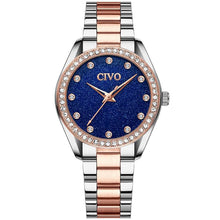 Load image into Gallery viewer, 8119C | Quartz Women Watch | Stainless steel Band-megalith watch