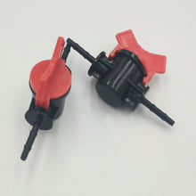 Load image into Gallery viewer, 4 6 8 10 12 16 20 25mm Hose Barbed Two Way Straight Reducing Plastic Ball Valve Aquarium Garden Irrigation Water Flow Control