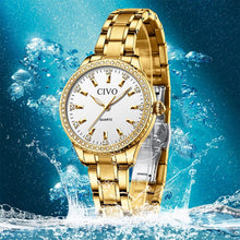 Laden Sie das Bild in den Galerie-Viewer, 8114C | Quartz Women Watch | Stainless steel Band-megalith watch