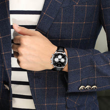 Load image into Gallery viewer, 8016C | Quartz Men Watch | Leather Band