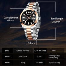 Load image into Gallery viewer, 8603M | Quartz Men Watch | Stainless Steel Band-megalith watch