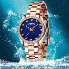 Laden Sie das Bild in den Galerie-Viewer, 8119C | Quartz Women Watch | Stainless steel Band-megalith watch
