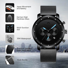 Laden Sie das Bild in den Galerie-Viewer, 8021M | Quarzuhr für Herren | Mesh-Armband
