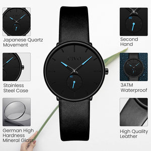 0124C | Quartz Women Watch | Leather Band