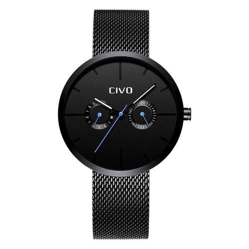 8039C | Quartz Men Watch | Mesh Band