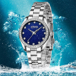 8119C | Quartz Women Watch | Stainless steel Band-megalith watch