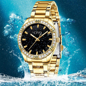 8118C | Quartz Women Watch | Stainless steel Band-megalith watch