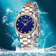Load image into Gallery viewer, 8119C | Quartz Women Watch | Stainless steel Band-megalith watch