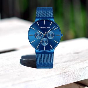 0047M | Quartz Men Watch | Mesh Band