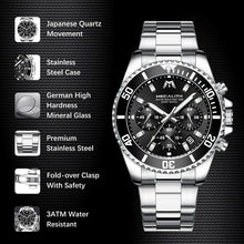 Load image into Gallery viewer, 8046M | Quartz Men Watch | Stainless Steel Band