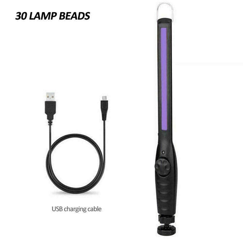 UV Light Sanitizer Travel Wand UV Light with USB Charging, LED UVC Lamp for Household Office Travel
