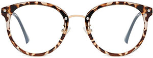 SOJOS Retro Runde Blaulichtfilterbrille TR90 Computerbrille Ashley SJ9001