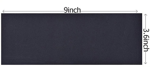 120 To 3000 Assorted Grit Sandpaper for Wood Furniture Finishing, Metal Sanding and Automotive Polishing, Dry or Wet Sanding, 9 x 3.6 Inch, 36-Sheet