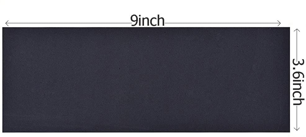 120 To 3000 Assorted Grit Sandpaper for Wood Furniture Finishing, Metal Sanding and Automotive Polishing, Dry or Wet Sanding, 9 x 3.6 Inch, 36-Sheet