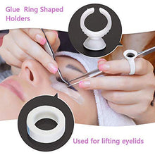 Load image into Gallery viewer, False Eyelashes Extension Practice Exercise Set for Professional Flat Mannequin Head Lip Makeup Training and Eyelash Graft(No Contain Glue)