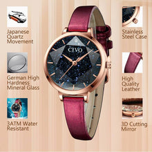 Load image into Gallery viewer, 8123C | Quartz Women Watch | Leather Band-megalith watch