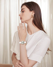 Laden Sie das Bild in den Galerie-Viewer, P2278 | Quartz Women Watch | Leather Band-megalith watch