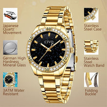 Load image into Gallery viewer, 8118C | Quartz Women Watch | Stainless steel Band-megalith watch