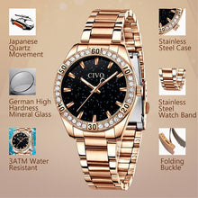 Laden Sie das Bild in den Galerie-Viewer, 8118C | Quartz Women Watch | Stainless steel Band-megalith watch