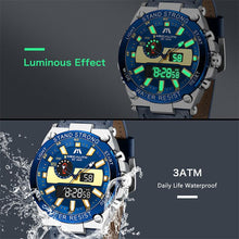 Laden Sie das Bild in den Galerie-Viewer, 8230M | Quartz Men Watch | Leather Band-megalith watch