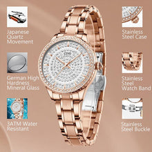 Laden Sie das Bild in den Galerie-Viewer, 8113C | Quartz Women Watch | Stainless steel Band-megalith watch